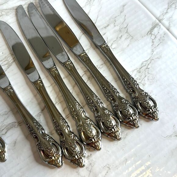 ONEIDA Renoir pembrooke stainless Set Of 31 pieces Flatware SSS set fork spoon - Picture 12 of 12